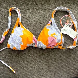 Oneil halter style bikini swimsuit top (NWT)